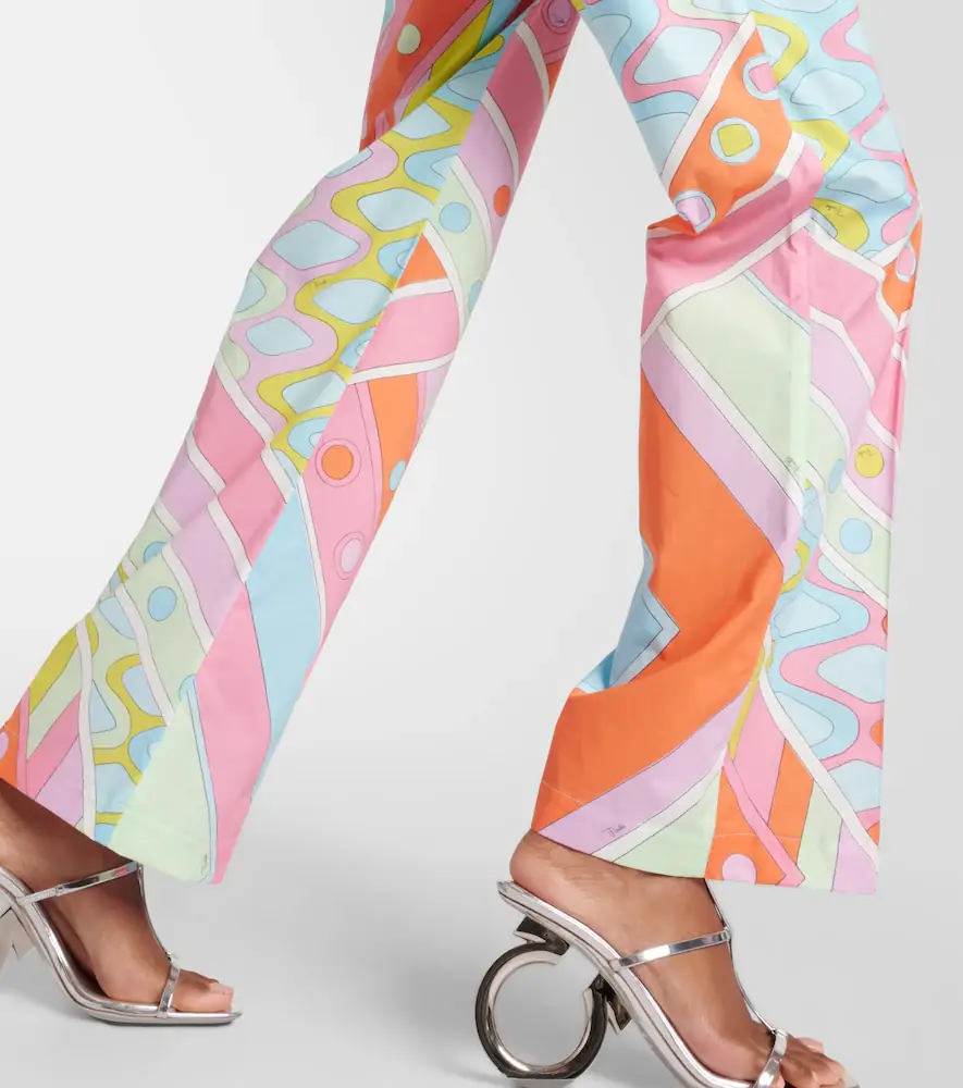 PUCCI Vivara mid-rise cotton straight pants | Thumbnail 5 PUCCI Vivara mid-rise cotton straight pants | Thumbnail 5