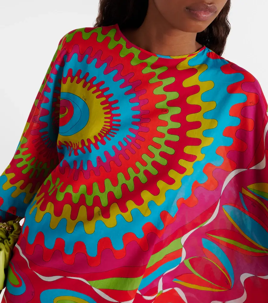 Pucci Bersaglio printed cotton kaftan | Thumbnail 3 Pucci Bersaglio printed cotton kaftan | Thumbnail 3