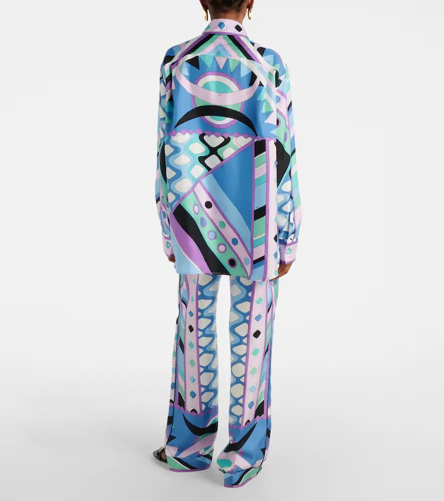 PUCCI Vivara silk twill shirt | Thumbnail 3 PUCCI Vivara silk twill shirt | Thumbnail 3