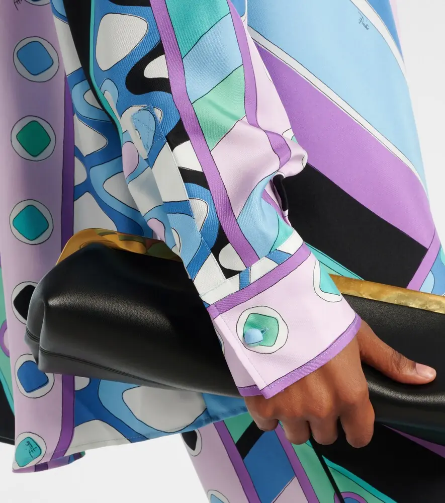 PUCCI Vivara silk twill shirt | Thumbnail 4 PUCCI Vivara silk twill shirt | Thumbnail 4