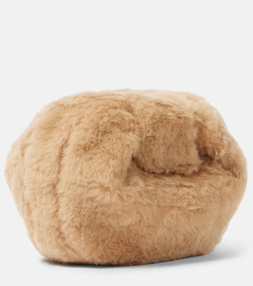 Gabriela Hearst Soft Demi faux shearling clutch | Thumbnail 2