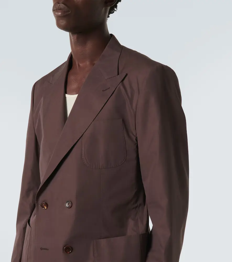 Dolce & Gabbana Cotton and silk poplin blazer | Thumbnail 3