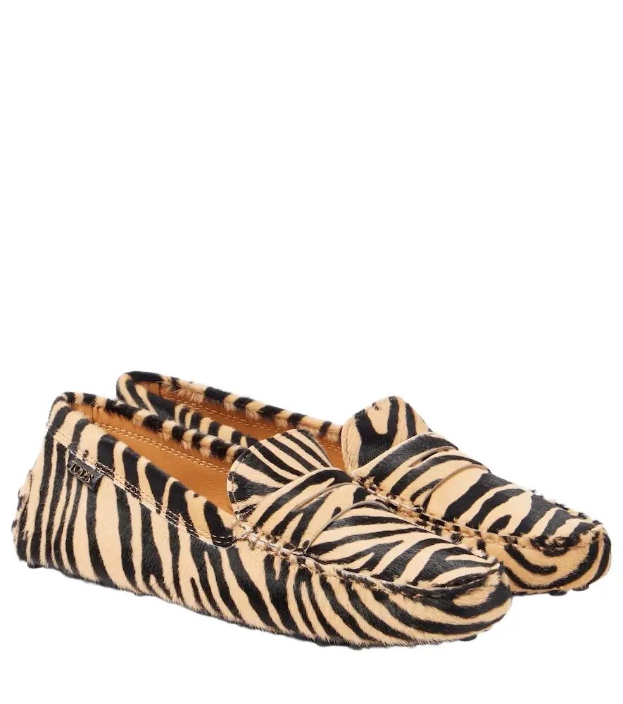 Tod's Gommino calf hair driving shoes