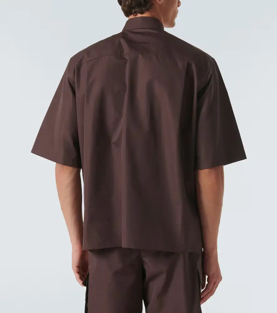 Dolce & Gabbana Cotton and silk poplin shirt | Thumbnail 5