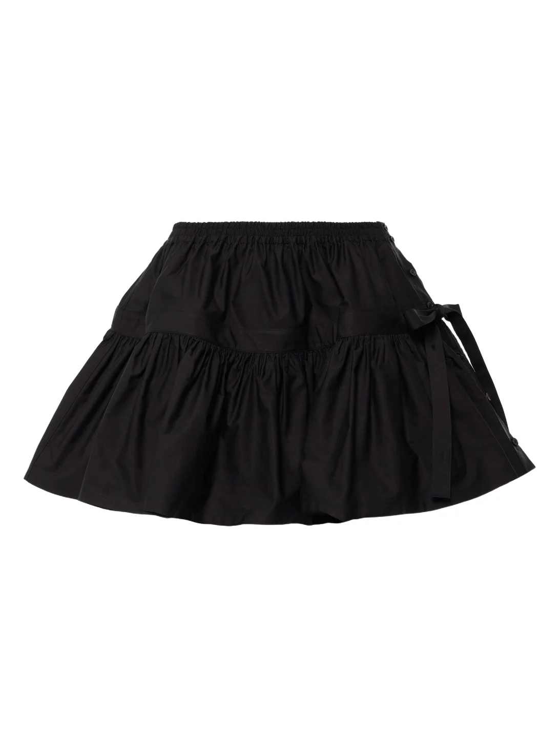 Deesser bow-detail miniskirt