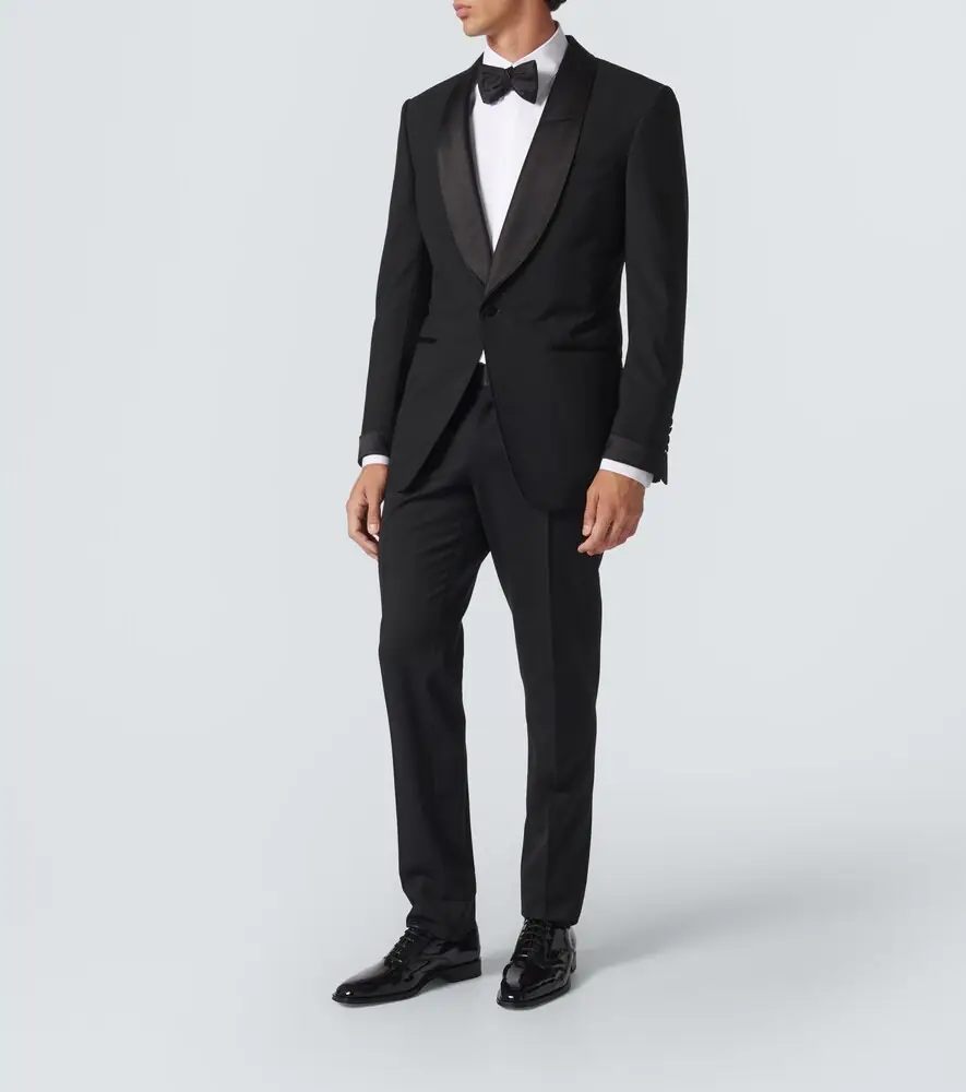 Dolce & Gabbana Wool and silk-blend tuxedo pants | Thumbnail 2 Dolce & Gabbana Wool and silk-blend tuxedo pants | Thumbnail 2