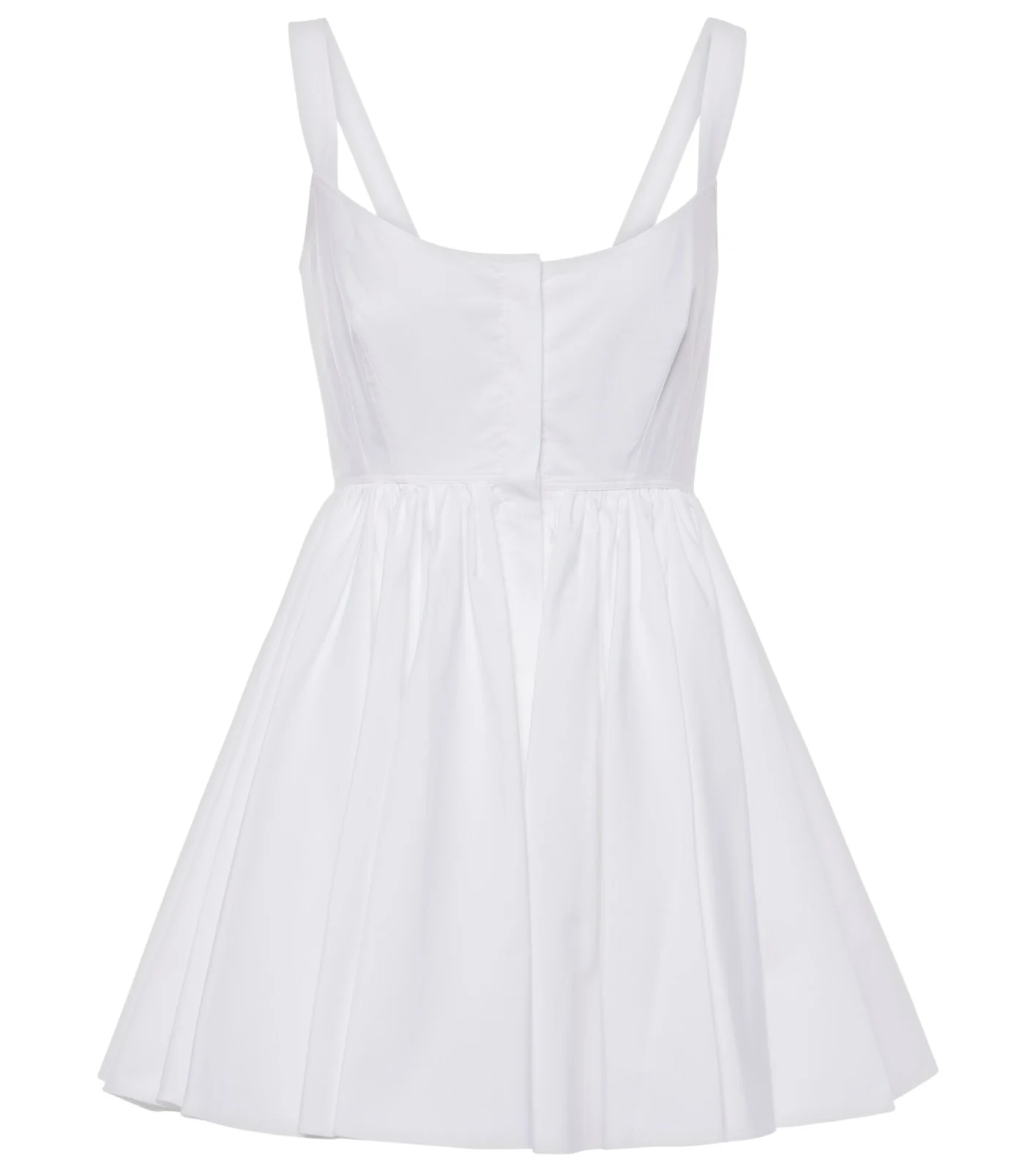 ALAÏA Cotton poplin skater dress ALAÏA Cotton poplin skater dress