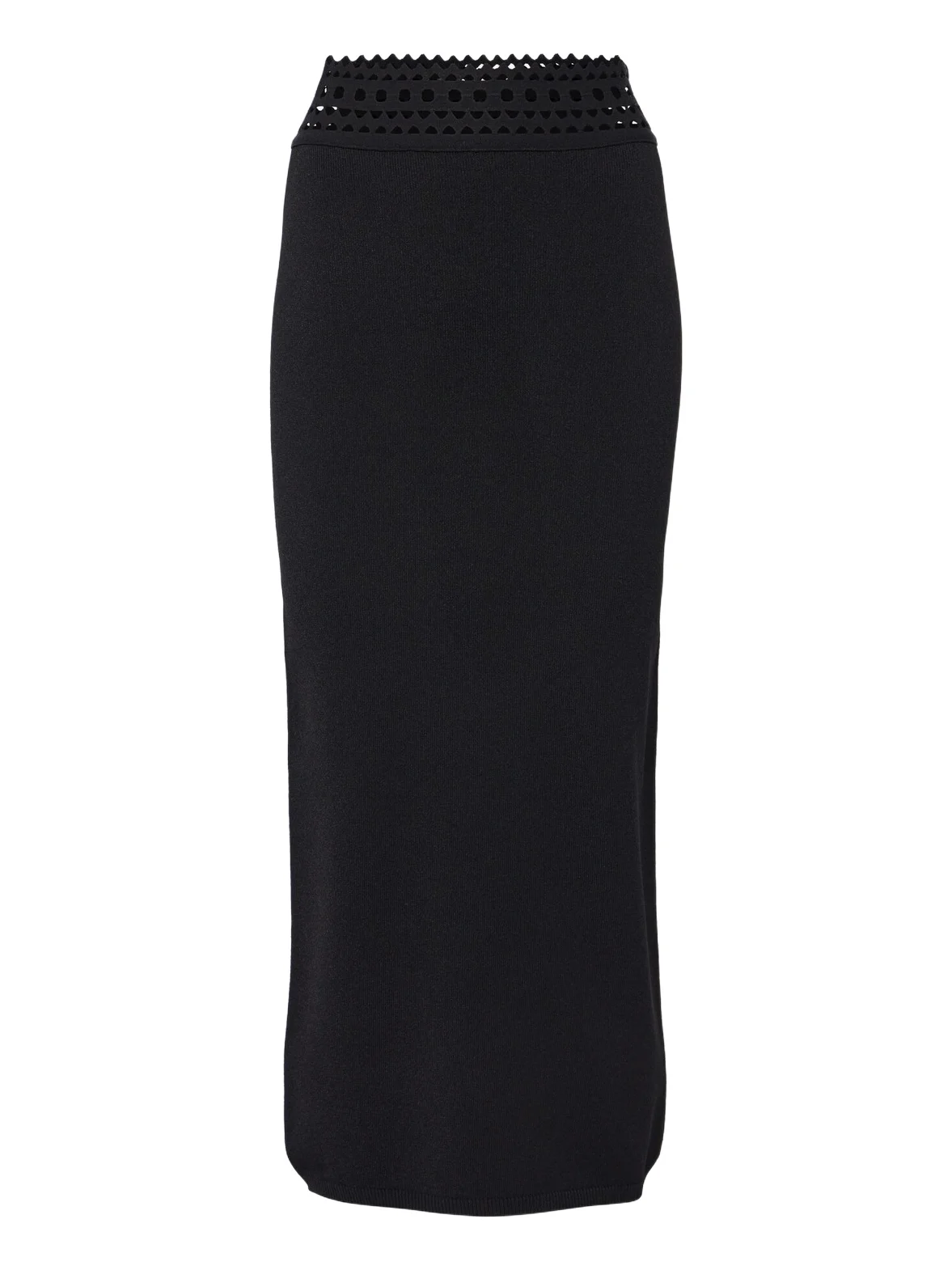 Vienne cutout jersey midi skirt