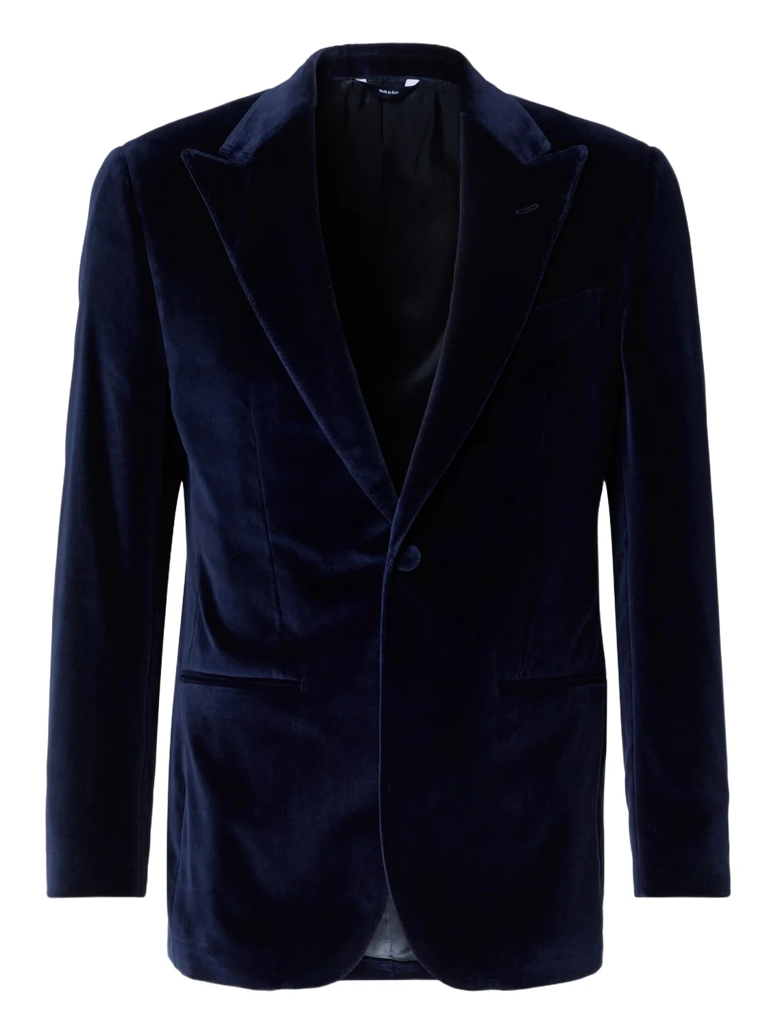 Thom Sweeney Cotton velvet tuxedo jacket