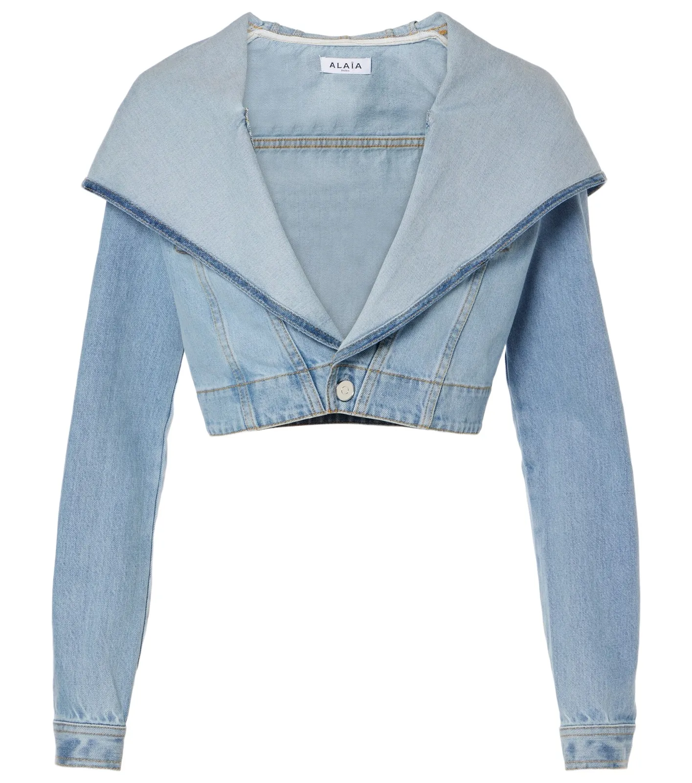 Cropped denim jacket Cropped denim jacket