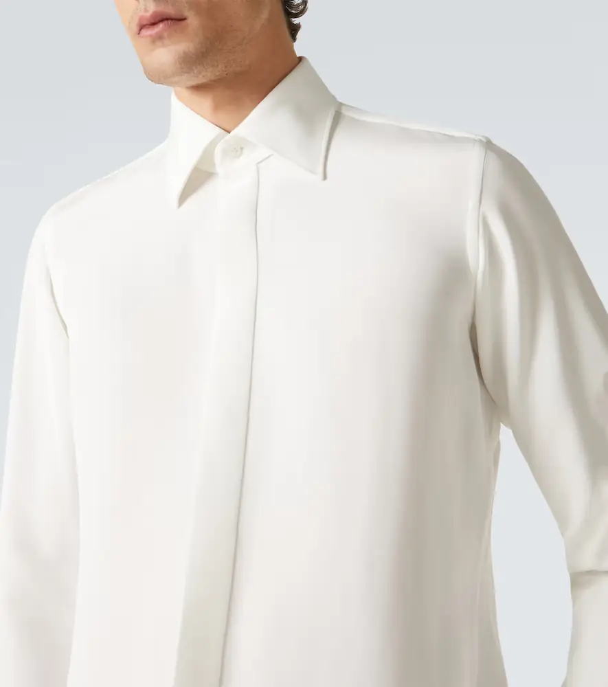 Thom Sweeney Silk shirt | Thumbnail 2