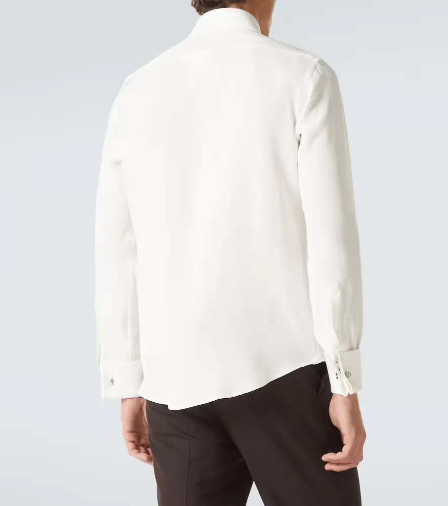 Thom Sweeney Silk shirt | Thumbnail 3