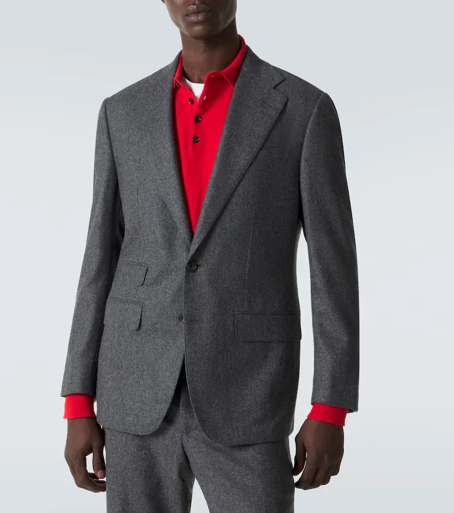 Thom Sweeney Wool flannel suit | Thumbnail 4