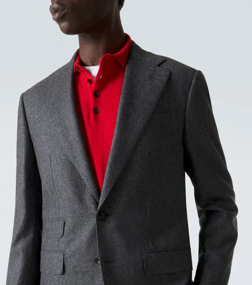 Thom Sweeney Wool flannel suit | Thumbnail 8