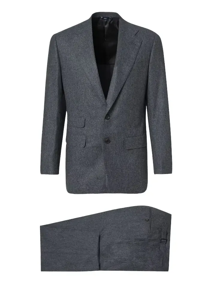 Thom Sweeney Wool flannel suit