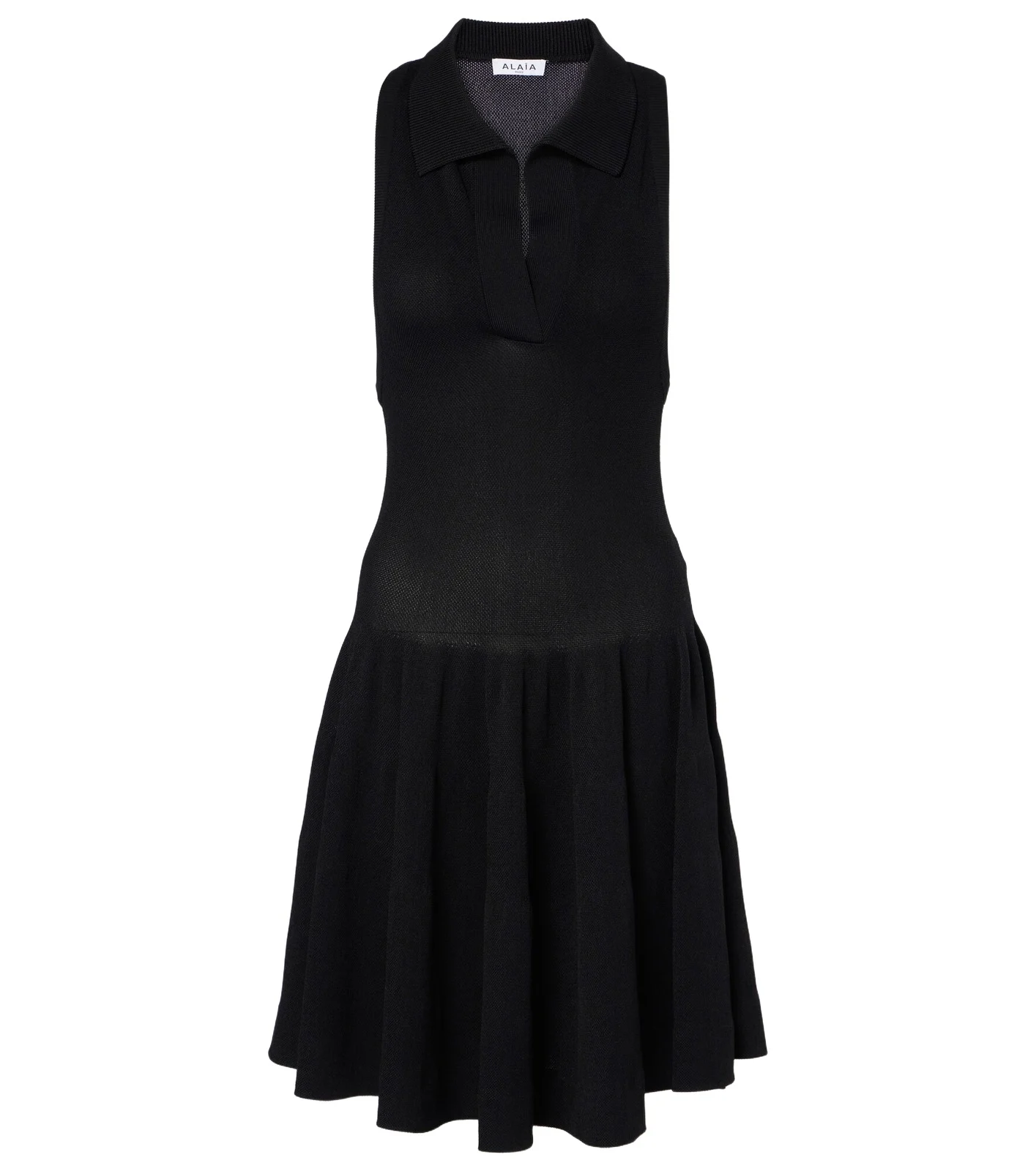 Piquet polo dress