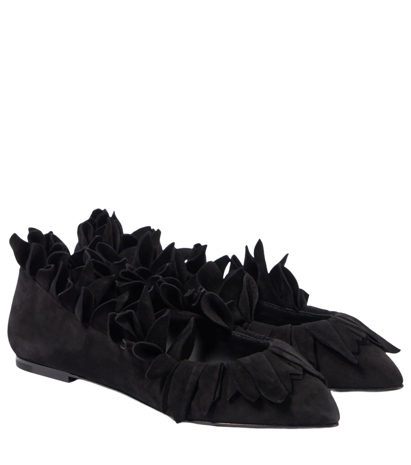 Petal suede ballet flats Petal suede ballet flats