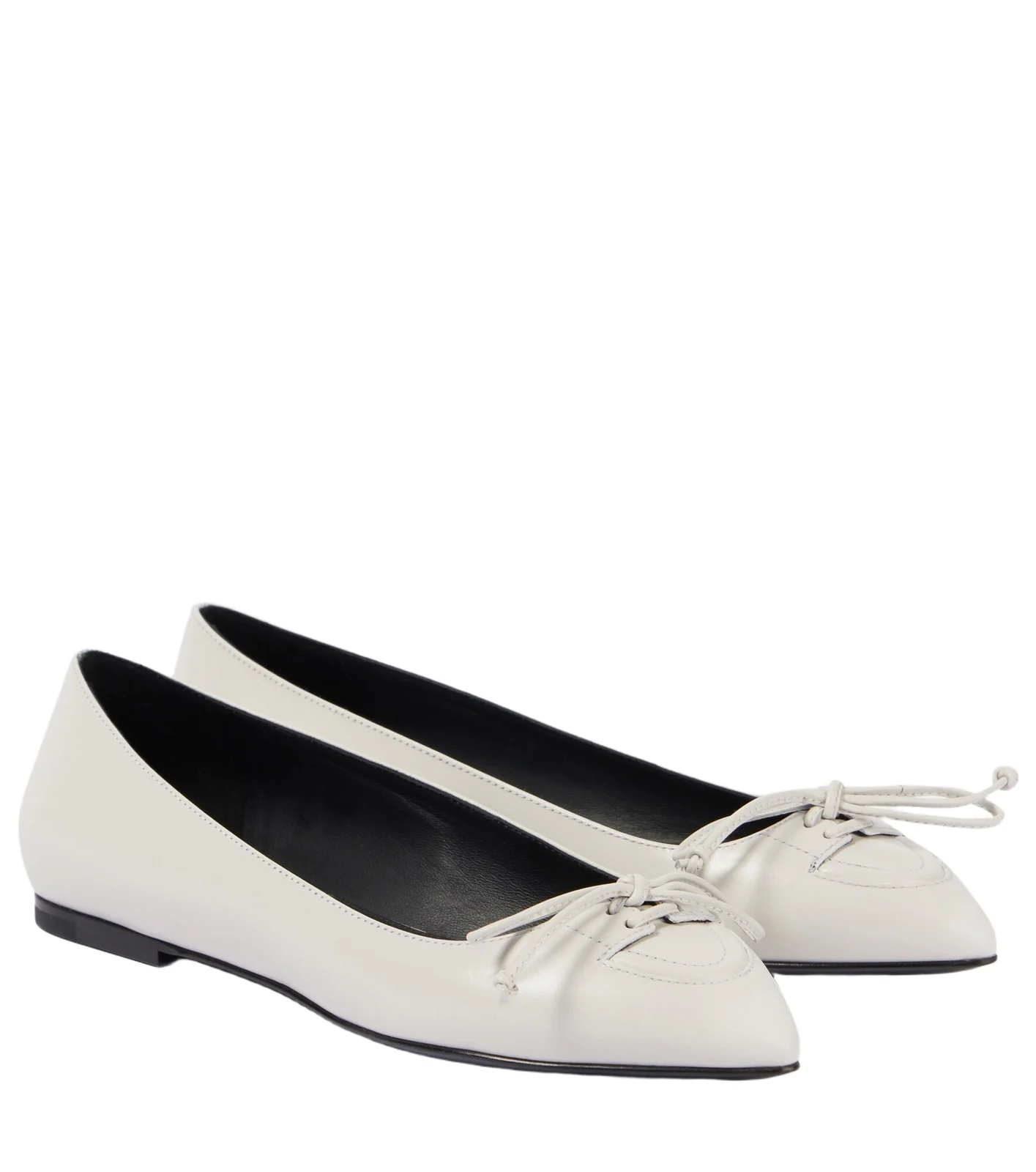 ALAÏA Leather ballet flats