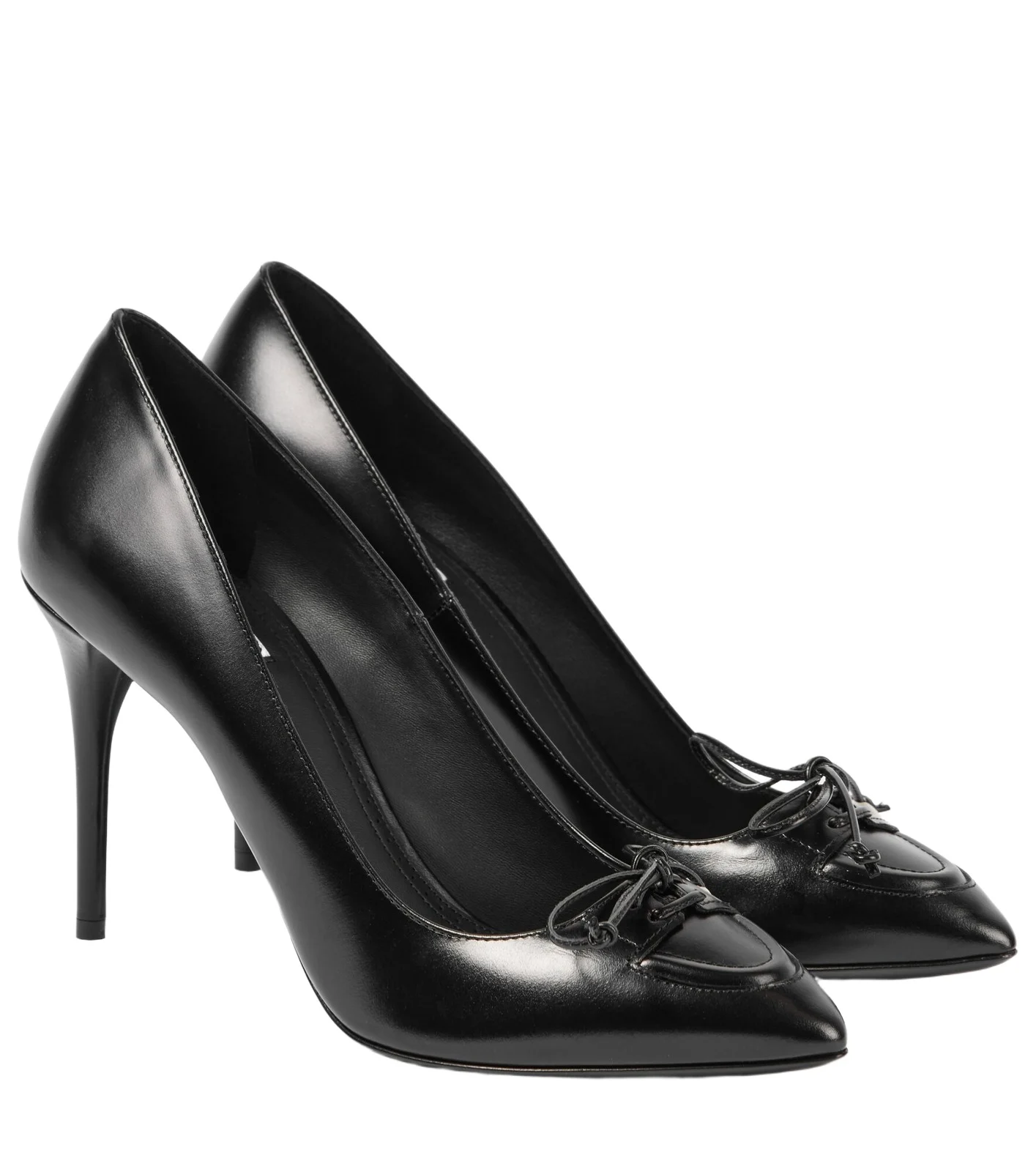 ALAÏA 90 leather pumps
