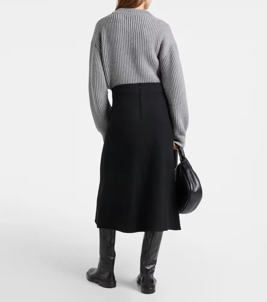 Jil Sander Wool midi skirt | Thumbnail 6 Jil Sander Wool midi skirt | Thumbnail 6