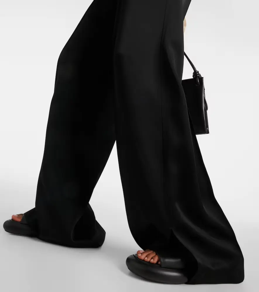 Jil Sander Satin wide-leg pants | Thumbnail 3 Jil Sander Satin wide-leg pants | Thumbnail 3