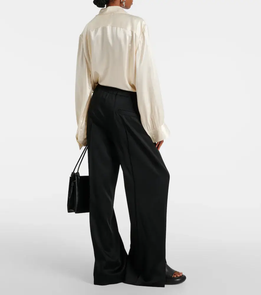 Jil Sander Satin wide-leg pants | Thumbnail 5 Jil Sander Satin wide-leg pants | Thumbnail 5