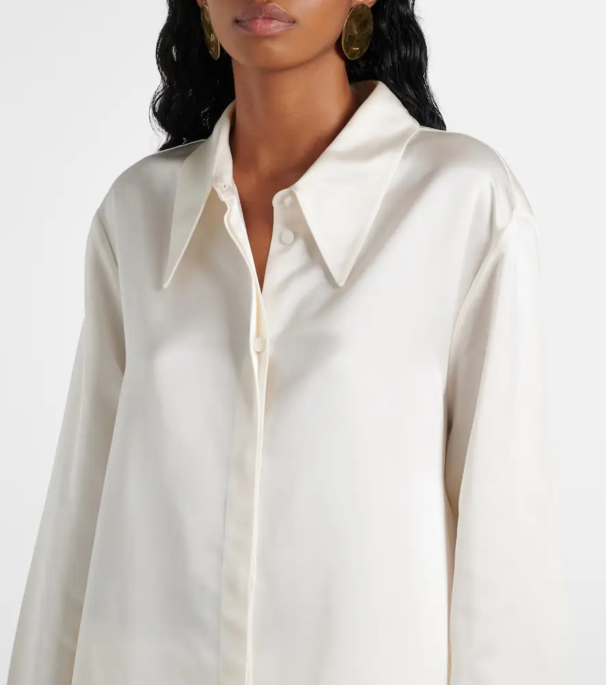 Jil Sander Satin shirt | Thumbnail 4 Jil Sander Satin shirt | Thumbnail 4