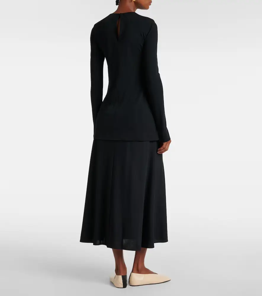 Jil Sander Layered maxi dress | Thumbnail 4