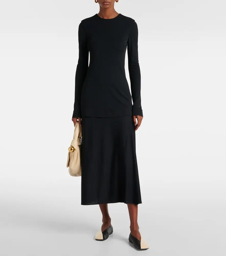 Jil Sander Layered maxi dress | Thumbnail 5