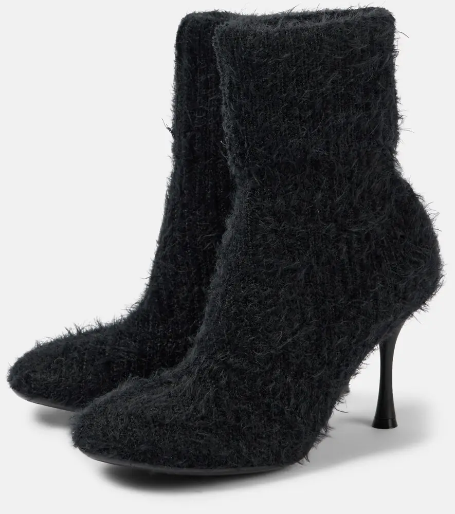 Gianvito Rossi 85 knitted bootie | Thumbnail 2