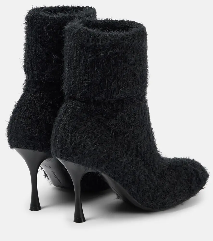 Gianvito Rossi 85 knitted bootie | Thumbnail 4