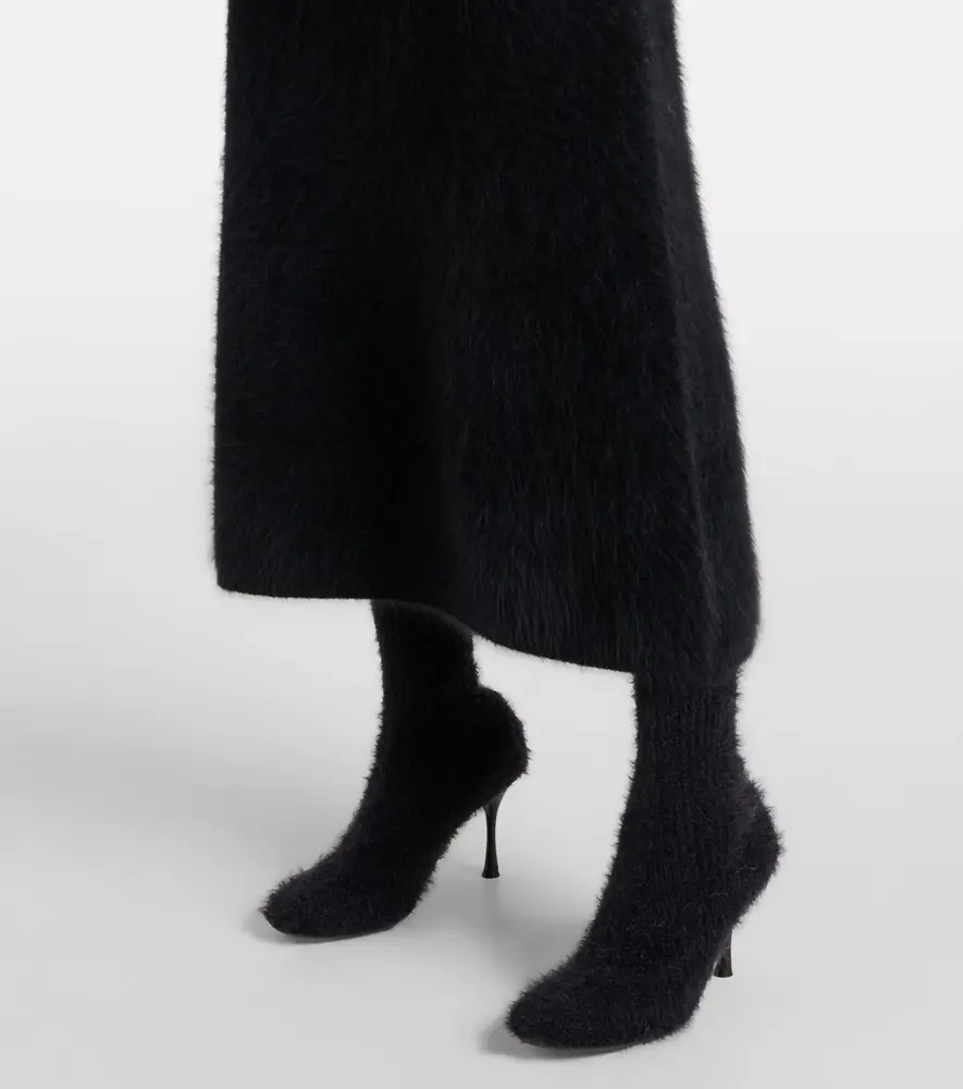 Gianvito Rossi 85 knitted bootie | Thumbnail 6