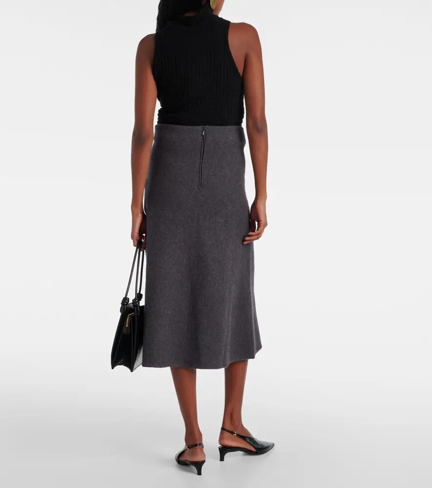 Jil Sander Wool midi skirt | Thumbnail 2