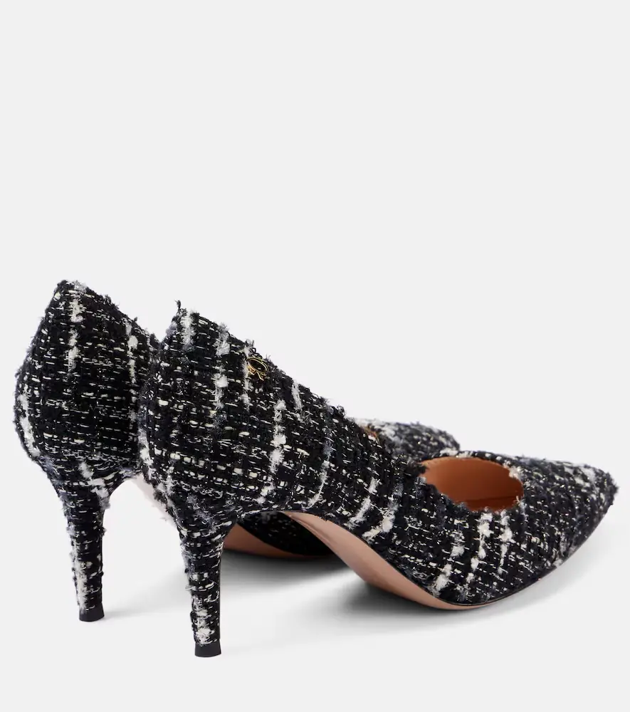 Gianvito Rossi 70 bouclé pumps | Thumbnail 2 Gianvito Rossi 70 bouclé pumps | Thumbnail 2