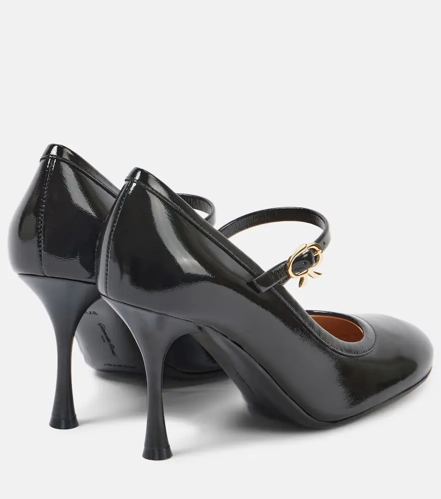 Gianvito Rossi Carla 85 patent leather Mary Jane pumps | Thumbnail 2
