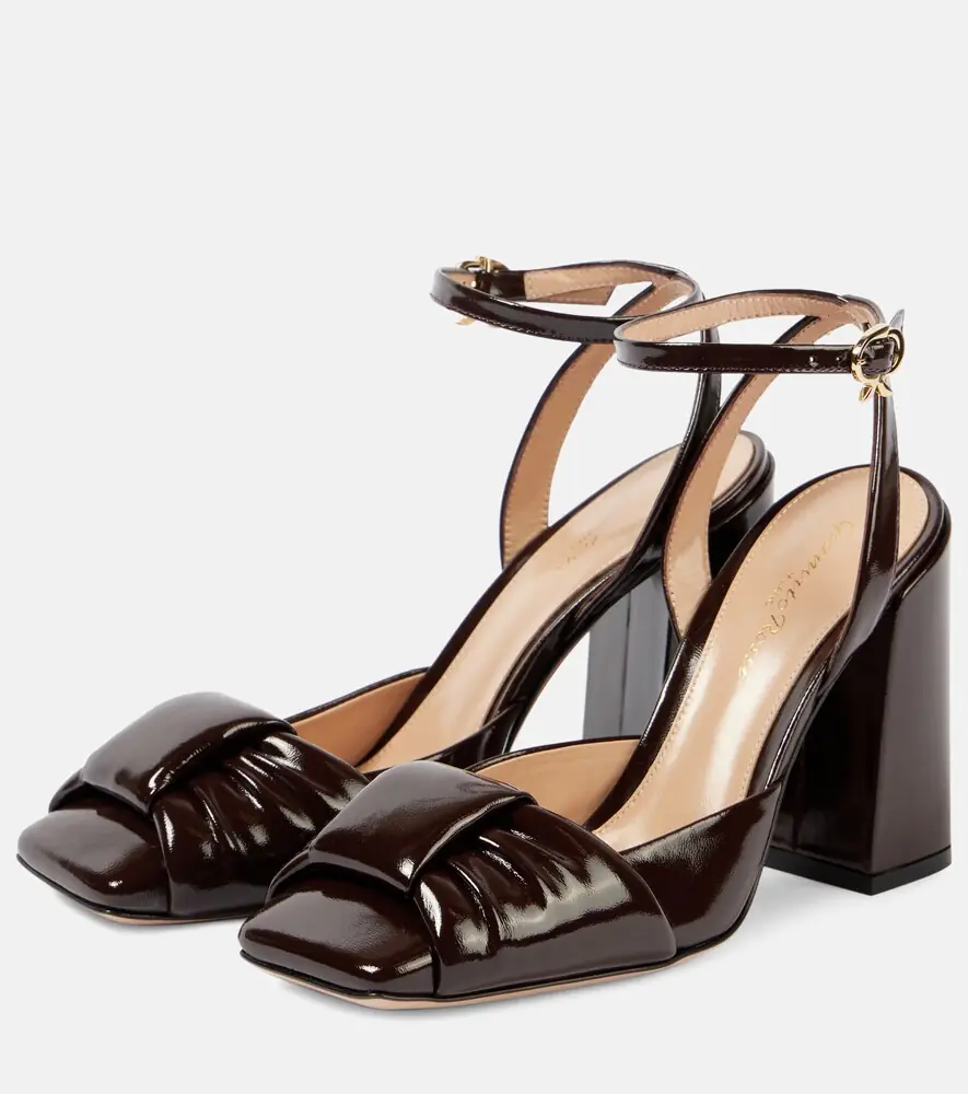 Gianvito Rossi 90 patent leather sandals | Thumbnail 4