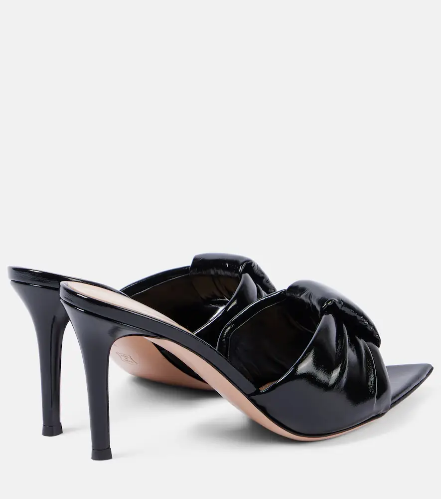 Gianvito Rossi Love patent leather mules | Thumbnail 2 Gianvito Rossi Love patent leather mules | Thumbnail 2