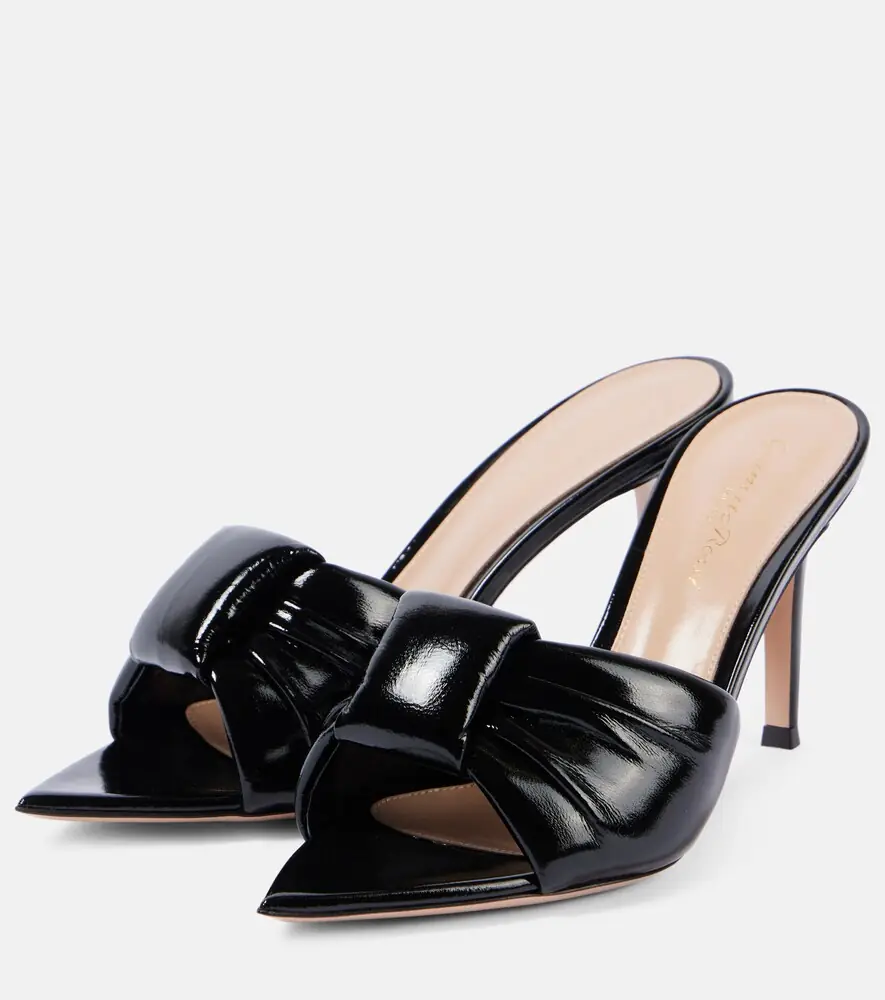 Gianvito Rossi Love patent leather mules | Thumbnail 3 Gianvito Rossi Love patent leather mules | Thumbnail 3