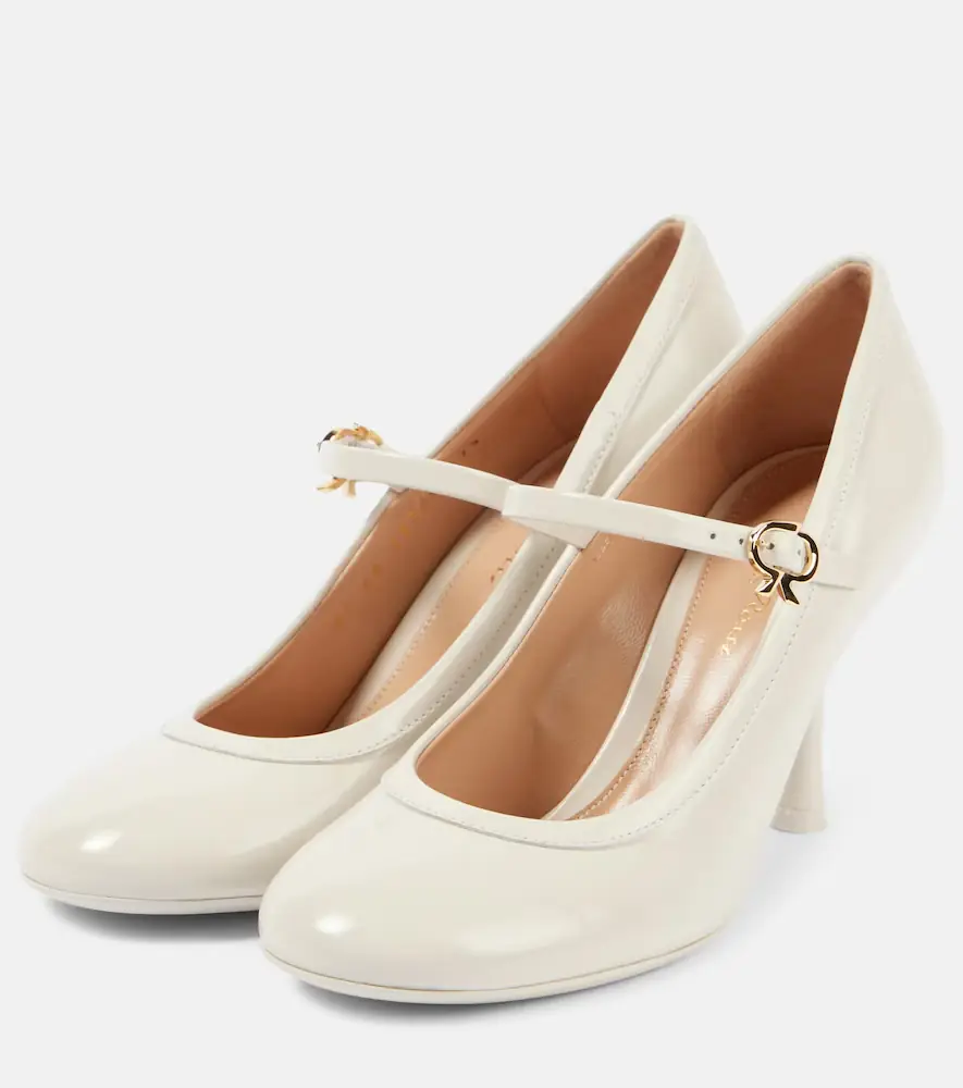 Gianvito Rossi 85 patent leather Mary Jane pumps | Thumbnail 3