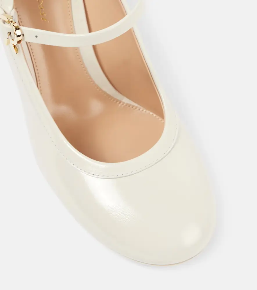 Gianvito Rossi 85 patent leather Mary Jane pumps | Thumbnail 4