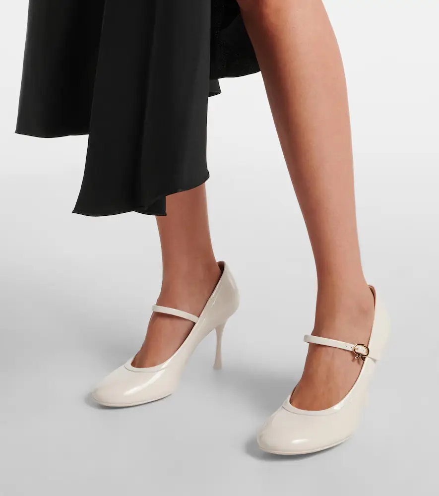 Gianvito Rossi 85 patent leather Mary Jane pumps | Thumbnail 5