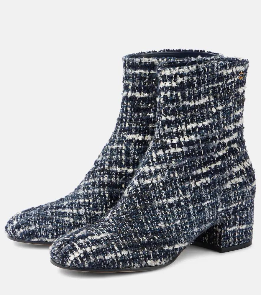 Gianvito Rossi 45 bouclé ankle boots | Thumbnail 3 Gianvito Rossi 45 bouclé ankle boots | Thumbnail 3