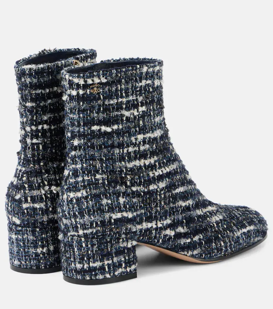 Gianvito Rossi 45 bouclé ankle boots | Thumbnail 4 Gianvito Rossi 45 bouclé ankle boots | Thumbnail 4