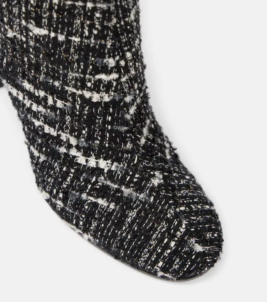 Gianvito Rossi Bouclé knee-high boots | Thumbnail 4 Gianvito Rossi Bouclé knee-high boots | Thumbnail 4