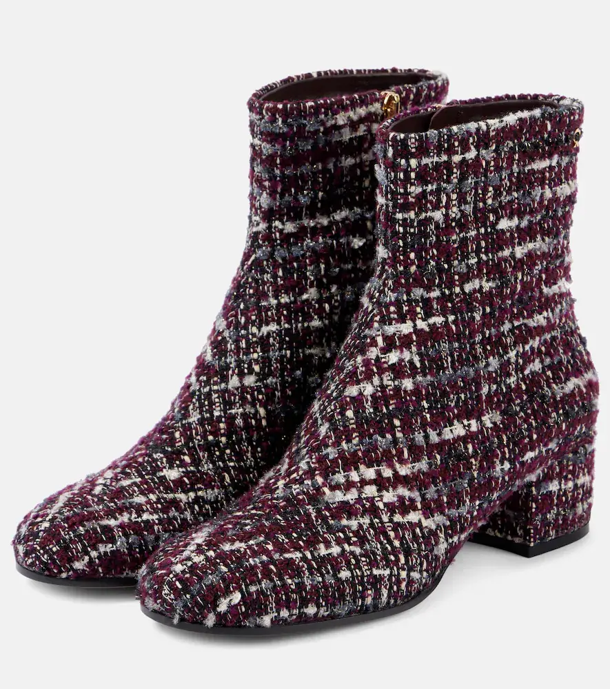 Gianvito Rossi 45 bouclé ankle boots | Thumbnail 5