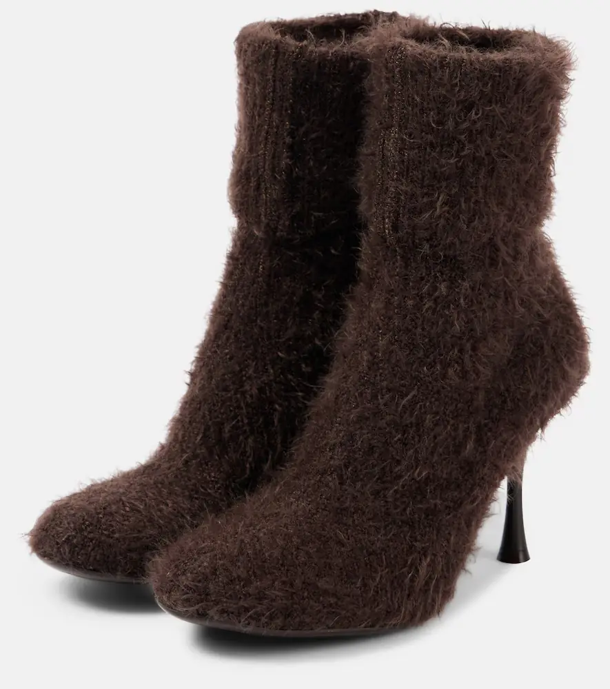 Gianvito Rossi Finny 85 knitted sock boots | Thumbnail 2