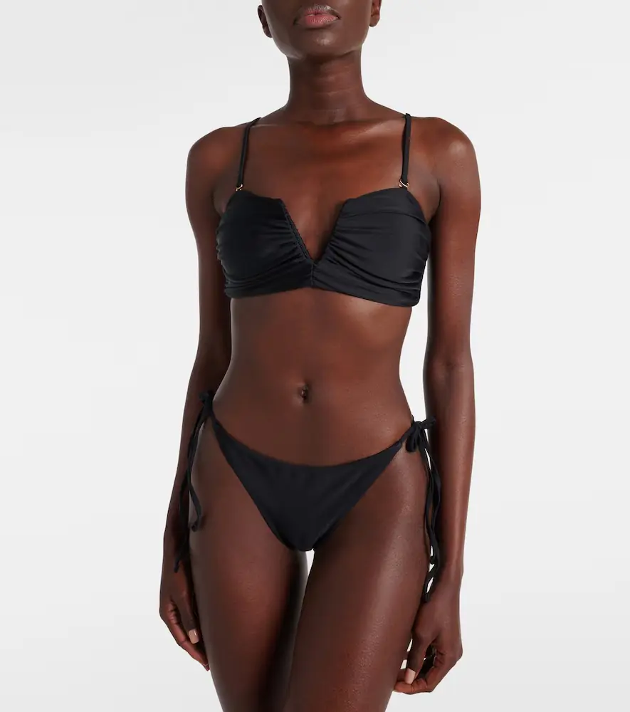 JADE SWIM Calla ruched bikini top | Thumbnail 2