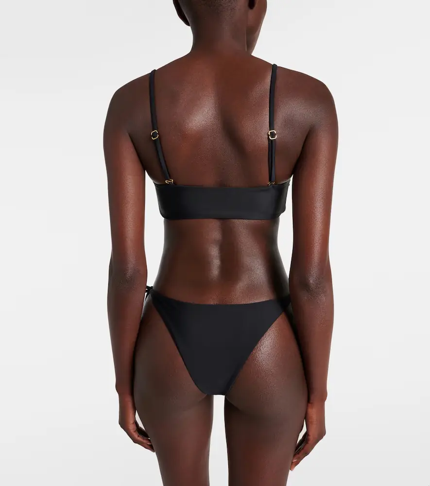 JADE SWIM Calla ruched bikini top | Thumbnail 5