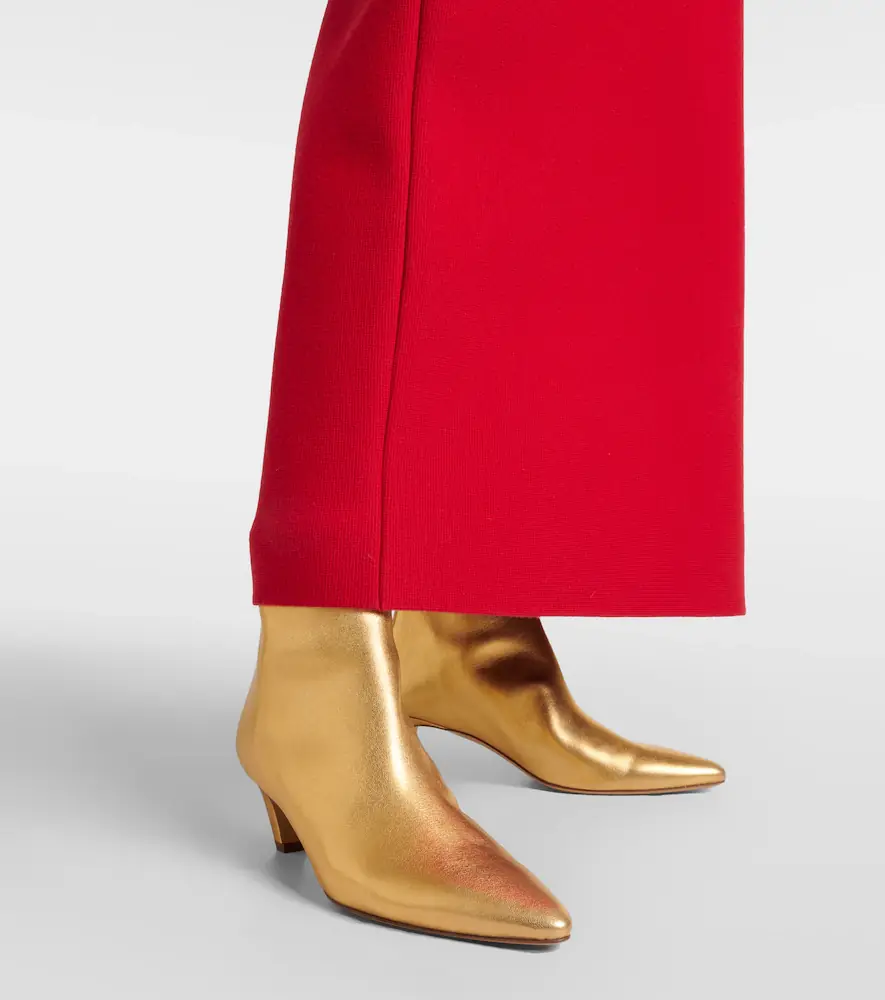 Gabriela Hearst Clayton metallic leather ankle boots | Thumbnail 6 Gabriela Hearst Clayton metallic leather ankle boots | Thumbnail 6