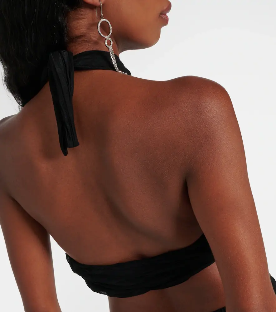 JADE SWIM Aylin halterneck wrap top | Thumbnail 2